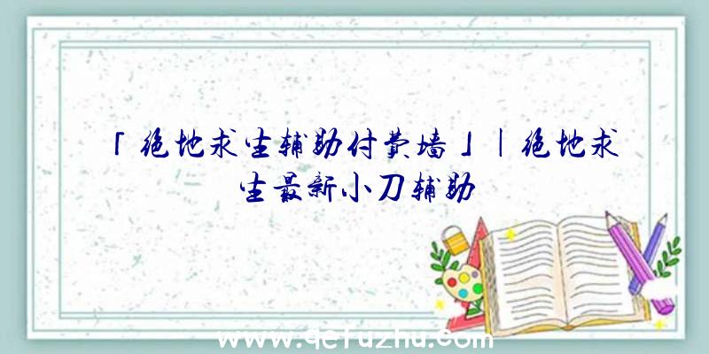 「绝地求生辅助付费墙」|绝地求生最新小刀辅助